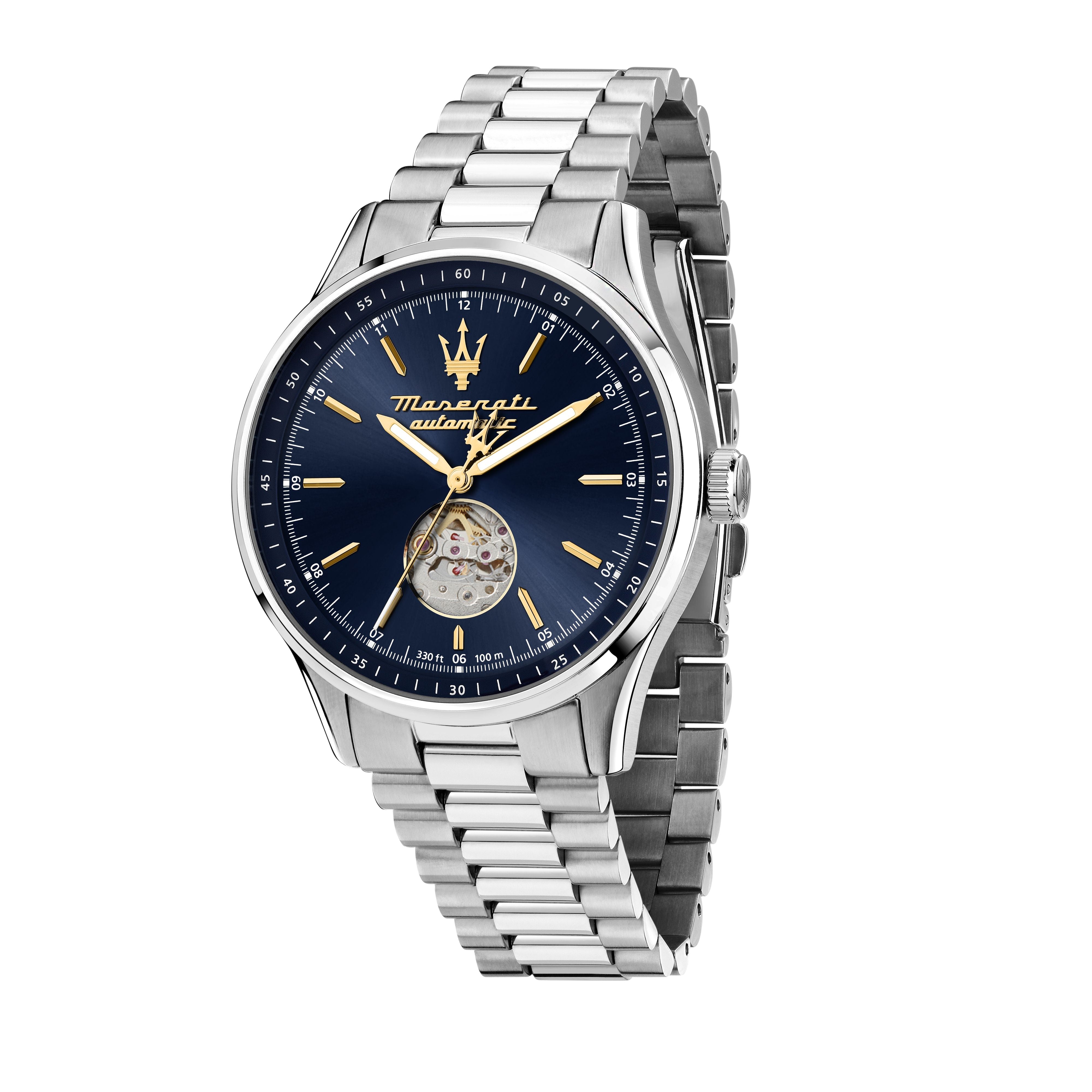 Men's watch Maserati Sorpasso with automatic visible mechanism, 42