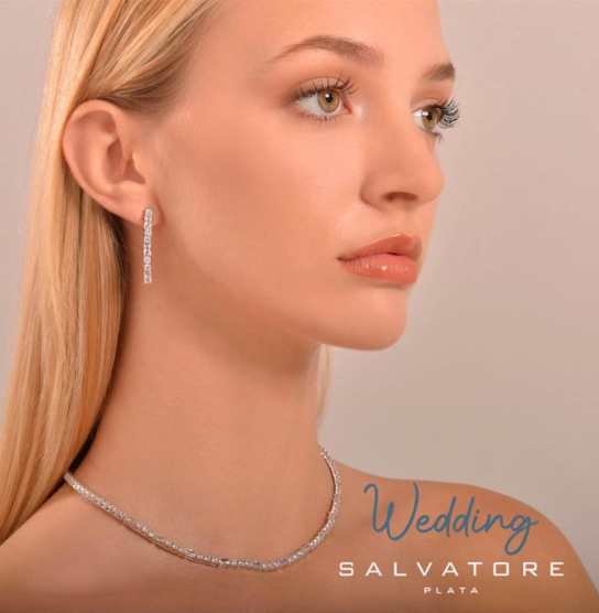 Salvatore Plata Wedding Earrings