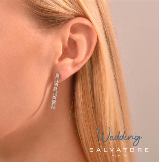 Salvatore Plata Wedding Earrings