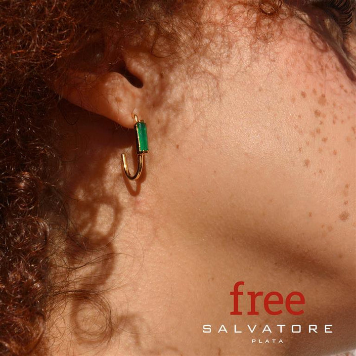 Earrings Salvatore plata Free