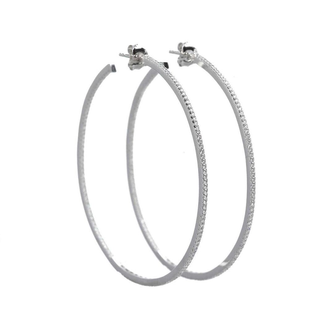 Earrings Plata Hoop Earrings