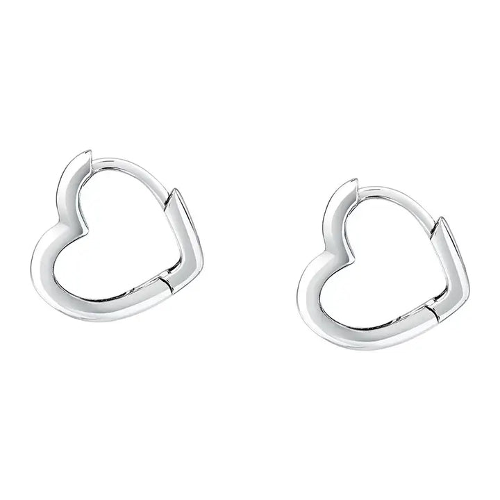 сребърни обеци халки морелато 