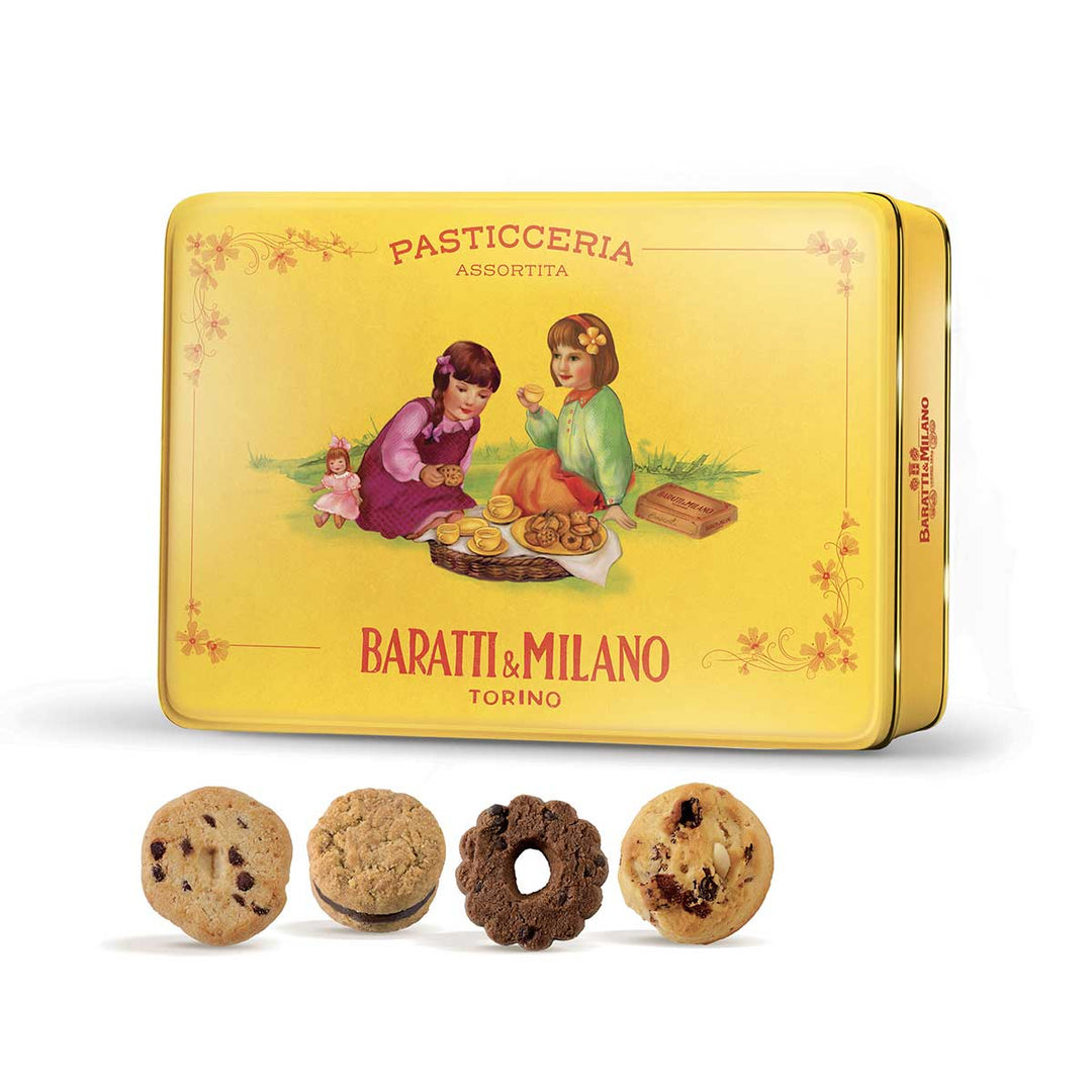Biscuits Tin of Assorted Shortbread biscuits - 260 g