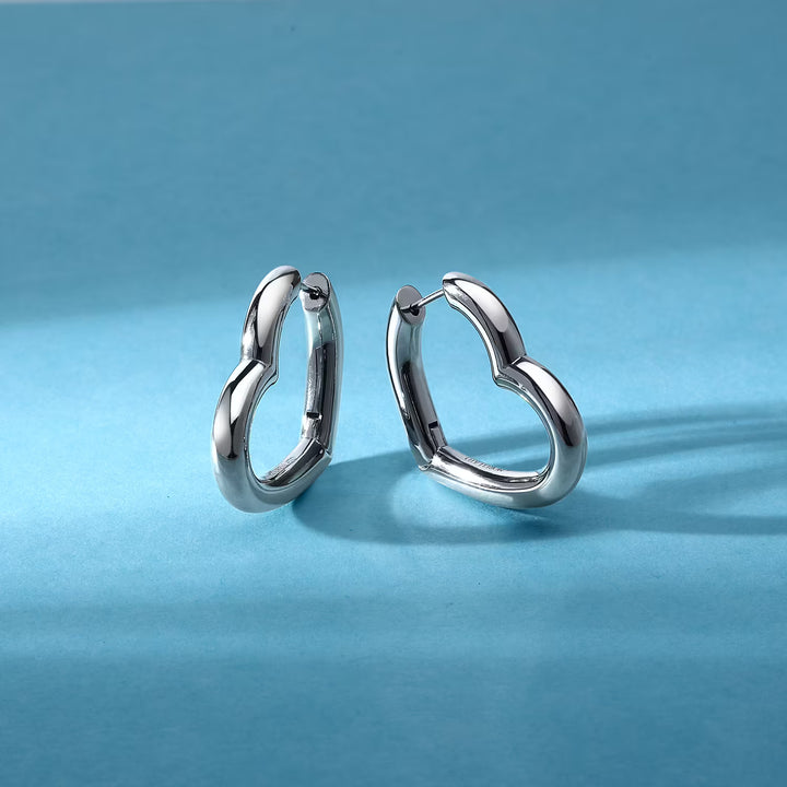 Детайл на форма сърце и щракващо закопчаване, стомана Morellato