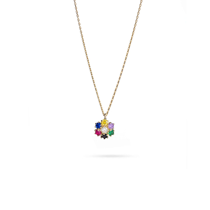 Колие Senso Gold Colorful flower