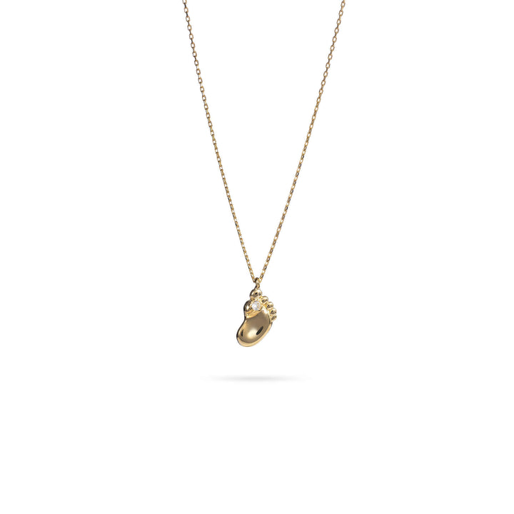 Senso Gold Baby Step Necklace