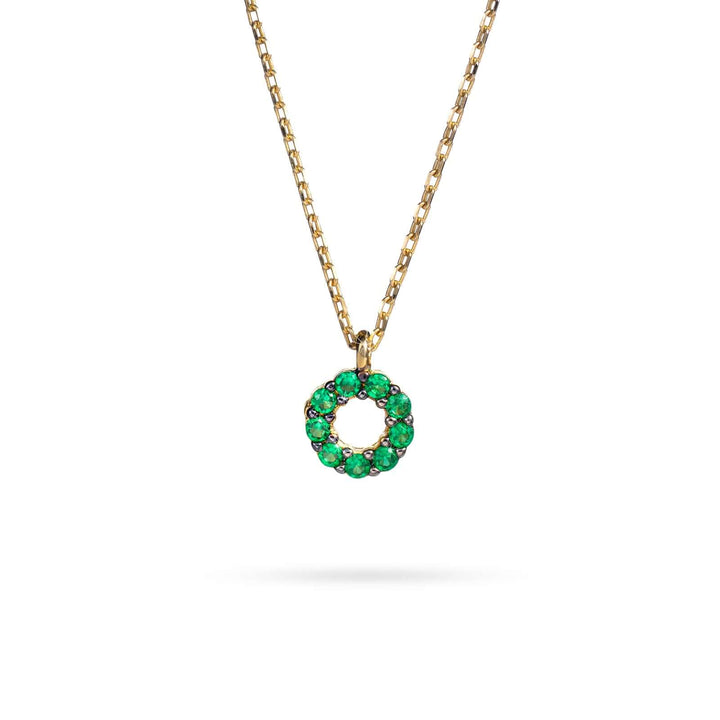 Senso Gold Green Necklace