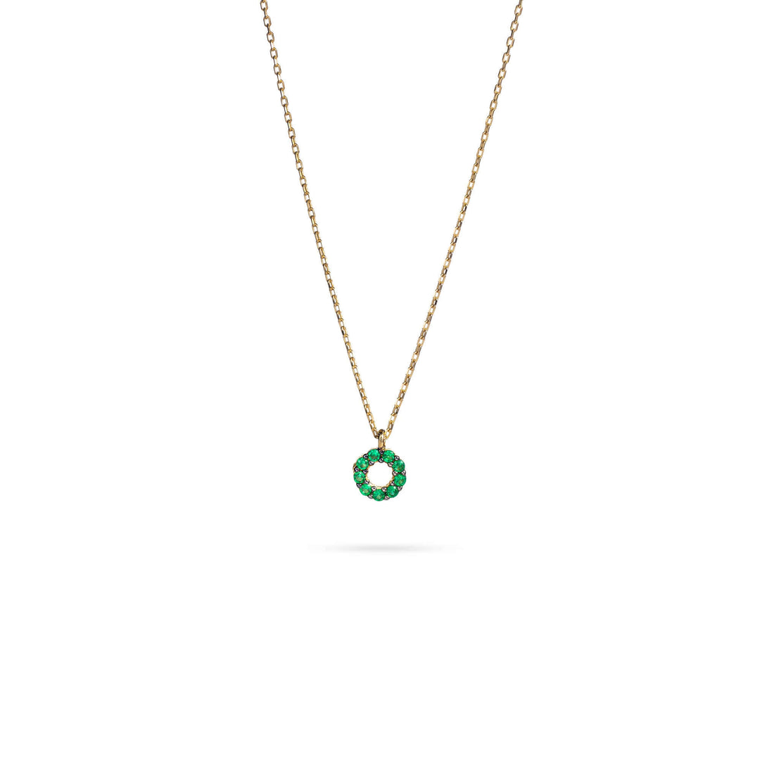 Senso Gold Green Necklace