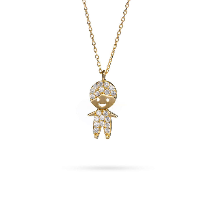 Senso Gold Girl Necklace