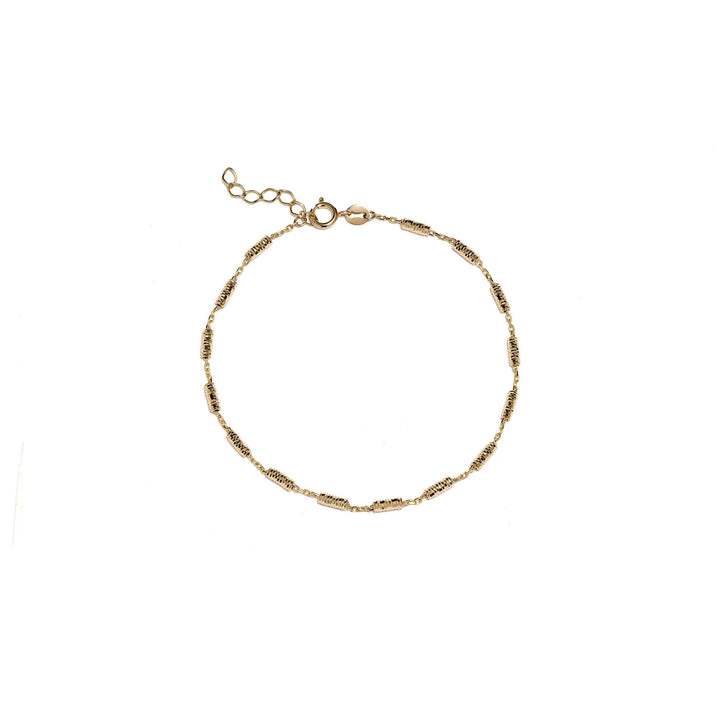 Нежна златна гривна от злато 14. Senso Gold