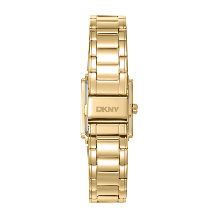 Дамски часовник DKNY Everyday – закопчалка и златиста стоманена гривна, модел DK1L121M0065