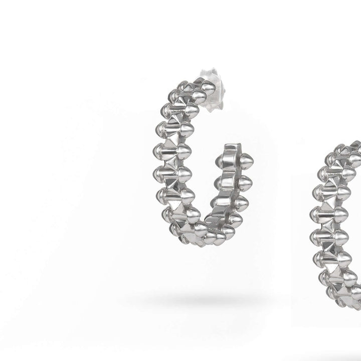 Елегантни сребърни обеци тип халки от Senso Silver. RE597
