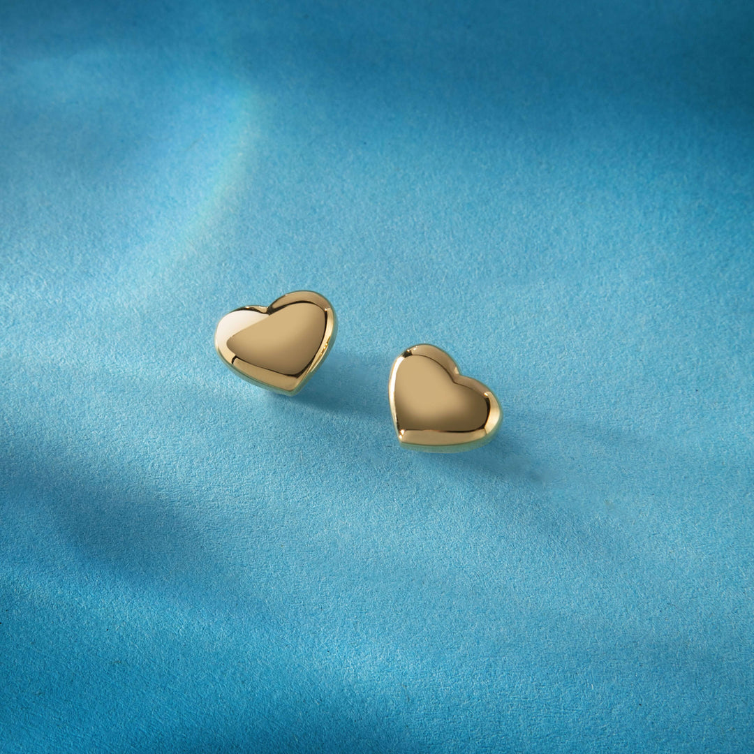 Дамски обеци от стомана със златно PVD покритие. SAZC16