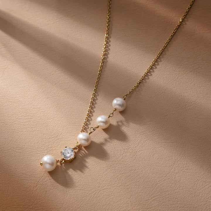 Дамско колие със златно 18К покритие от Morellato Perla SXU56