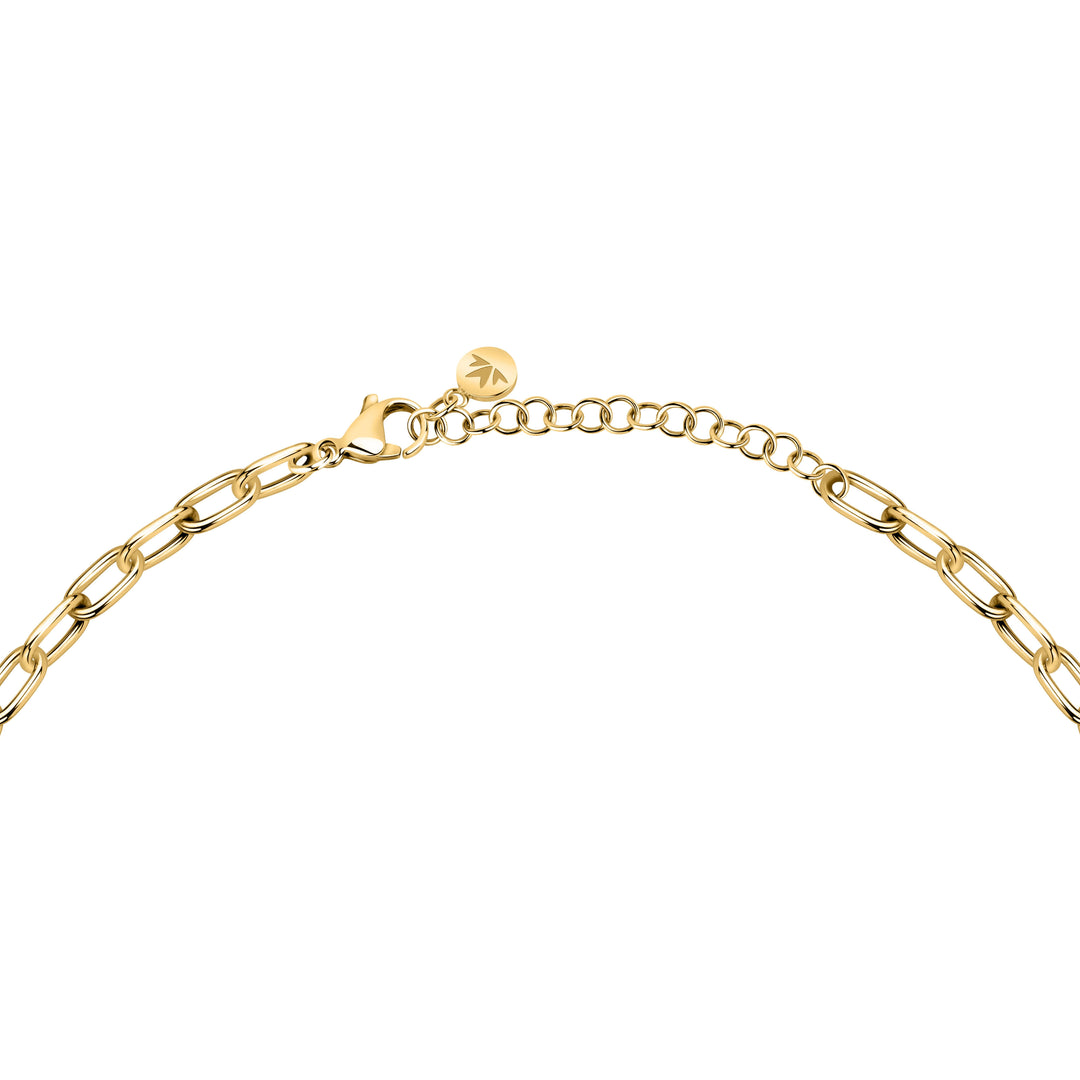 Дамско колие Morellato Intrecci от стомана. SAZC02. Дължина 40 см + 5 см.