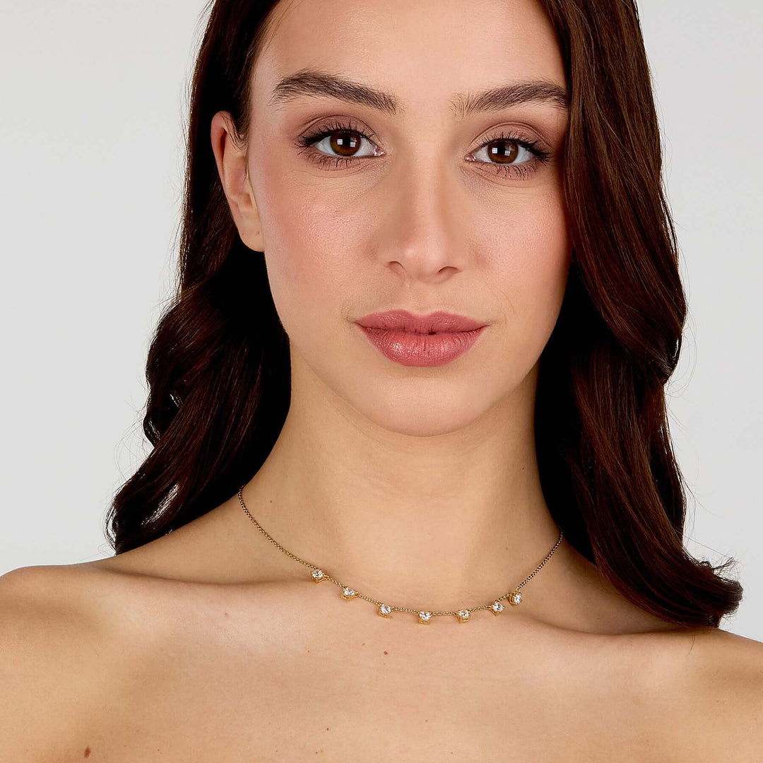 Нежно дамско сребърно колие Morellato Tesori SAIW309, изработено от сребро