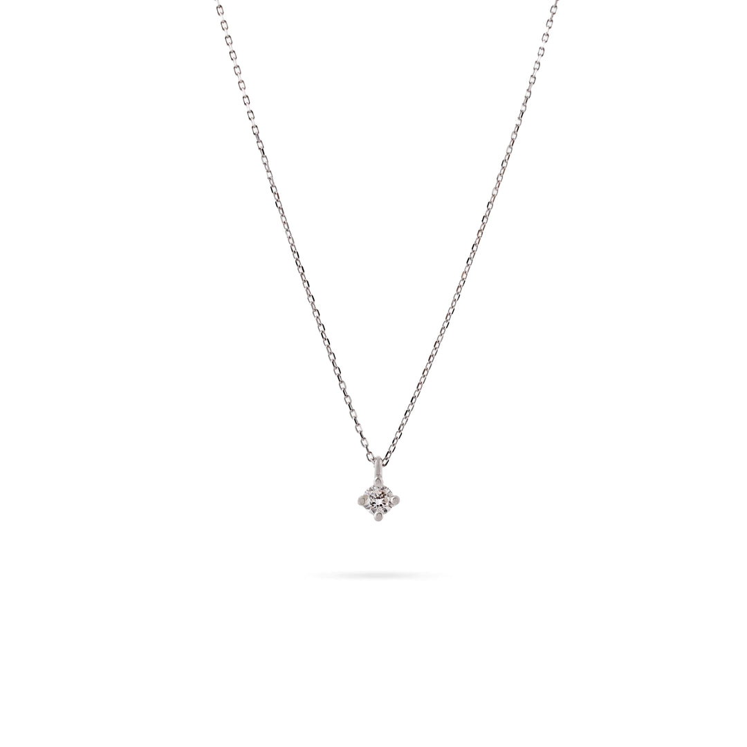 Бяло злато диамантено от колие от Senso Diamonds. - 0.09ct