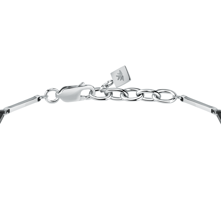 Мъжка гривна е изработена от висококачествена неръждаема стомана с елементи от злато 18K. Подходяща за всекидневна визия или подарък с характер. Morellato Motown SATM05