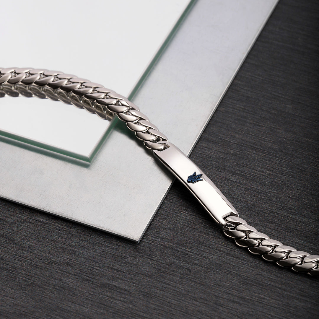 Мъжка стоманена гривна Maserati - JM222AVD05