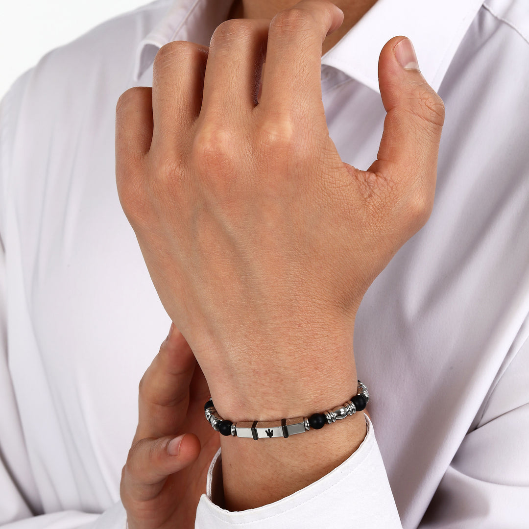 Мъжка стилна гривна от Maserati JM324AVD43