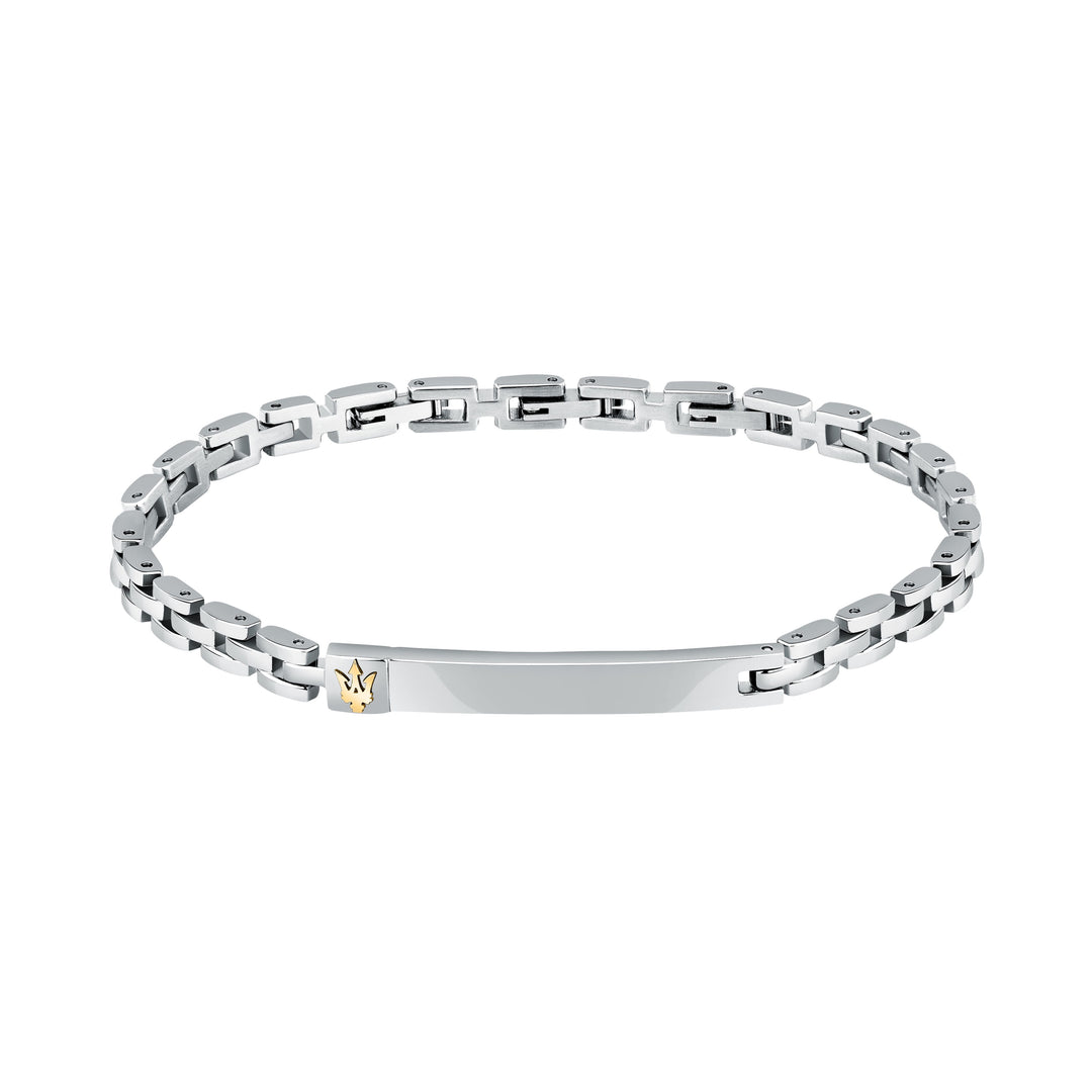 Мъжка стилна гривна от Maserati JM324AVD55 . Изработена от стомана.