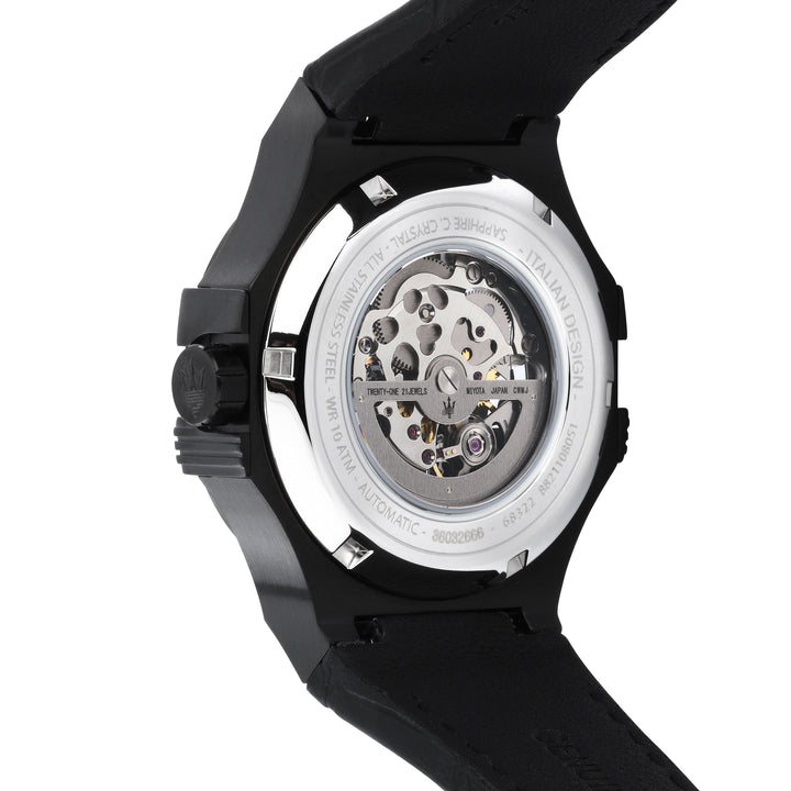 Мъжки часовник Maserati Potenza R8821108051 с видим механизъм