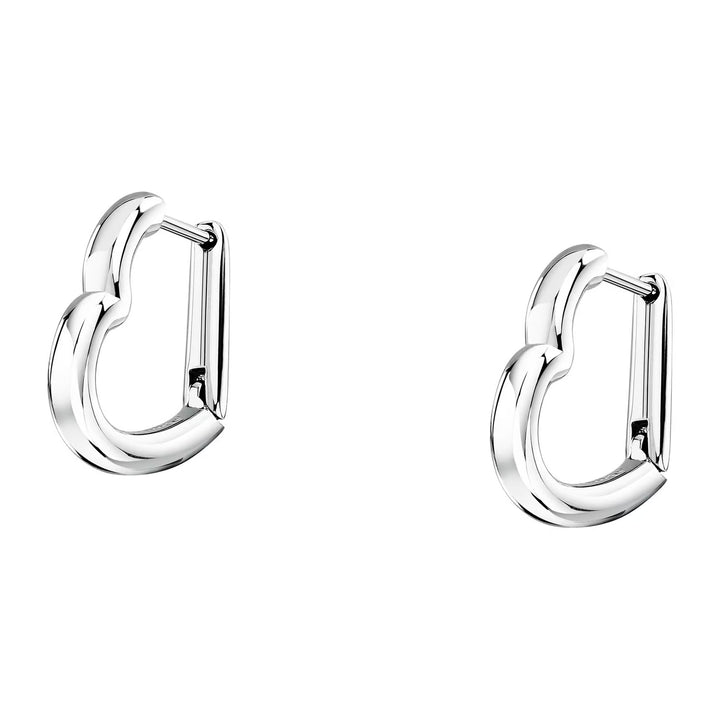 Стоманени обеци халки „сърце“ 19 мм | Morellato