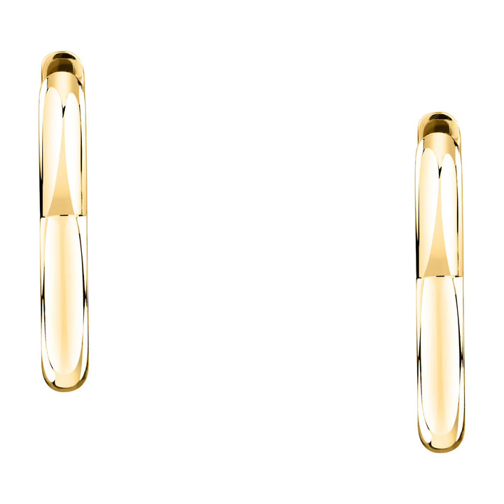 Обеци сърца от стомана със златно PVD покритие Morellato Creole