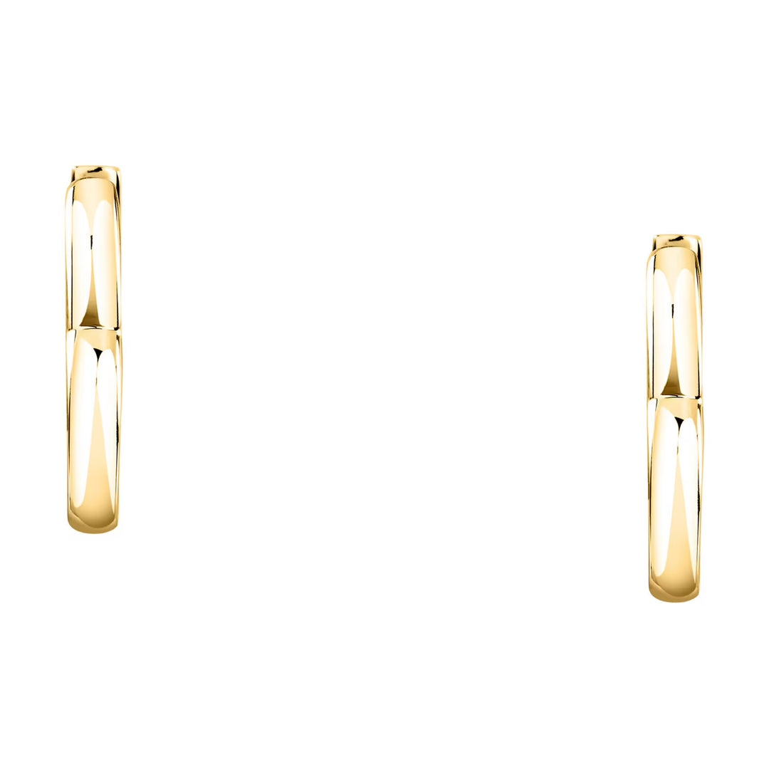 Стомана със златно PVD, обеци сърца Morellato, ежедневна елегантност