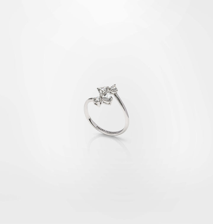 Нежен дамски сребърен пръстен Chiara Ferragni. J19AXD28