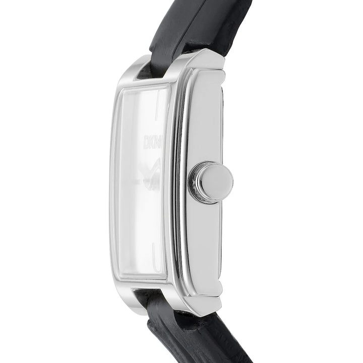 Профил на дамски часовник DKNY Everyday – минерално стъкло и IP сребрист корпус, DK1L121L0015