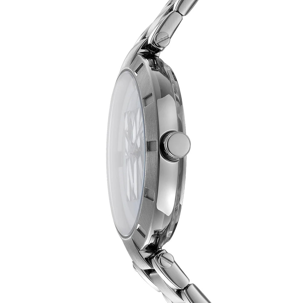 Профил на дамски часовник DKNY Logo – корпус 38×~9 мм и минерално стъкло, модел DK1L041M0055