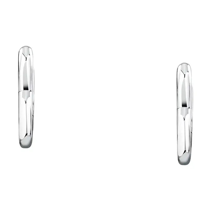 Таблица със спецификации за обеци „сърце“ SAIW254 – сребро 925, родиево покритие, размер 1.4 см, тегло 1.55 г.