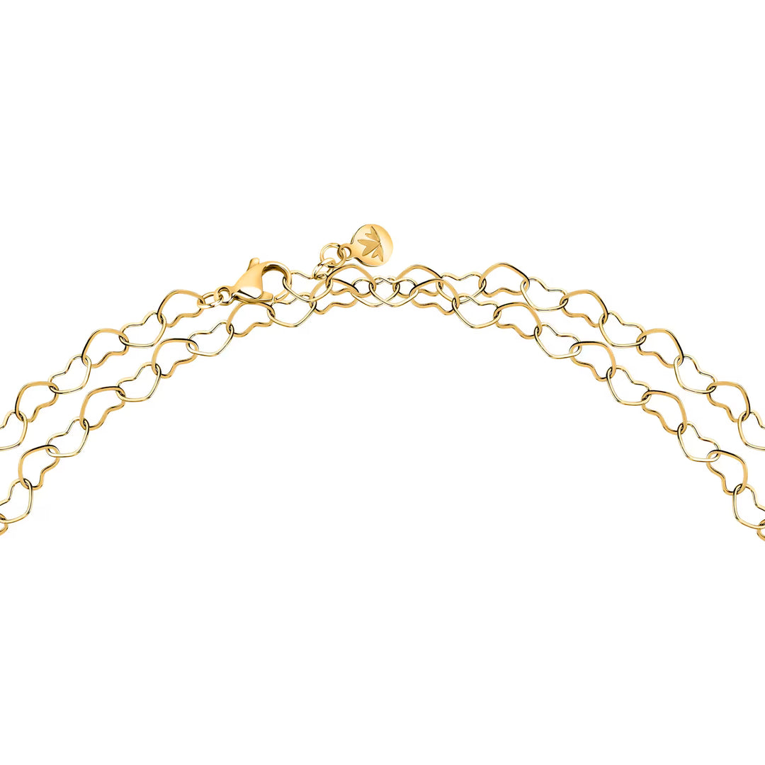 Дамско стоманено колие с преплетена верижка – Morellato Intrecci