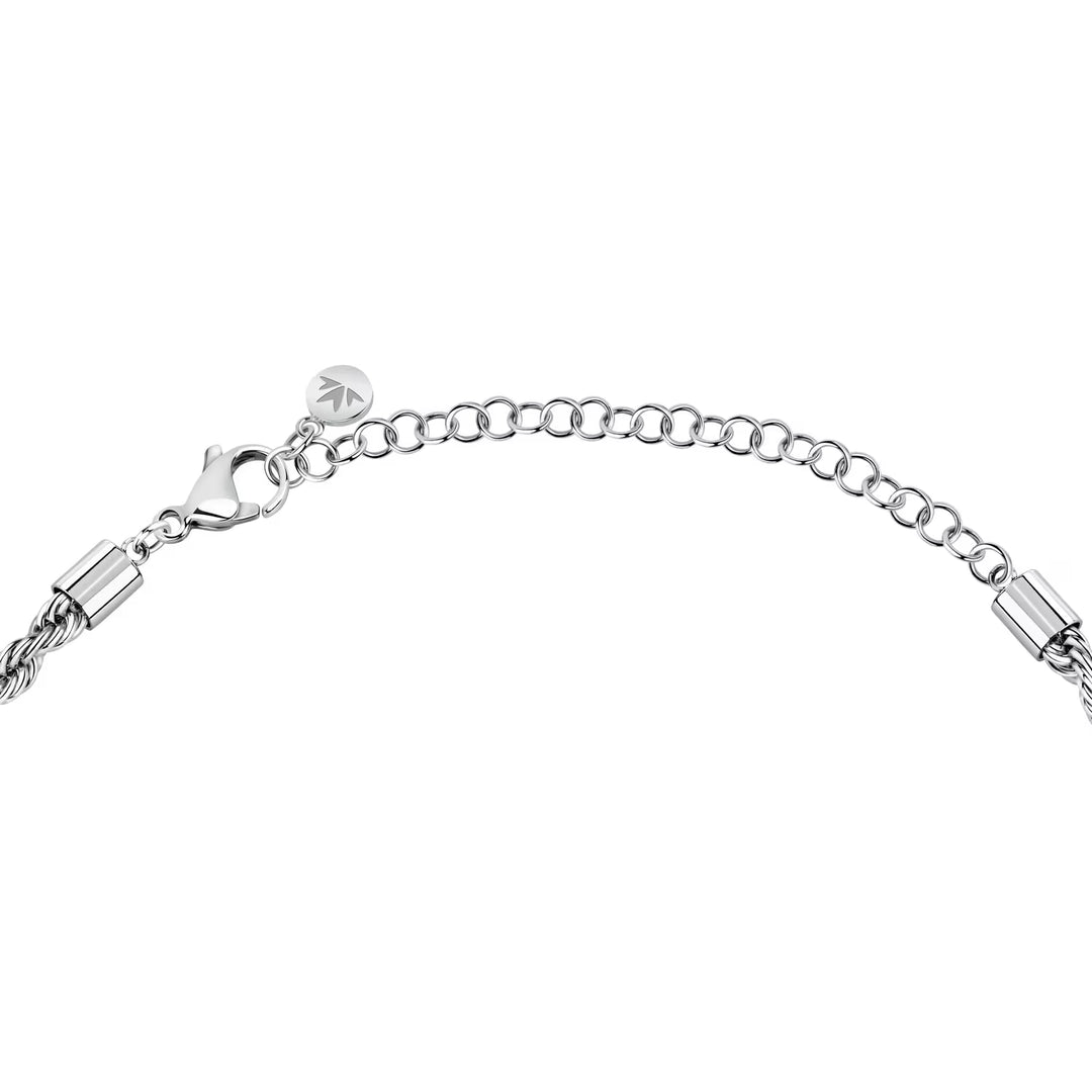 неръждаема стомана, общ изглед на веригата, Morellato, бял фон (cutout)