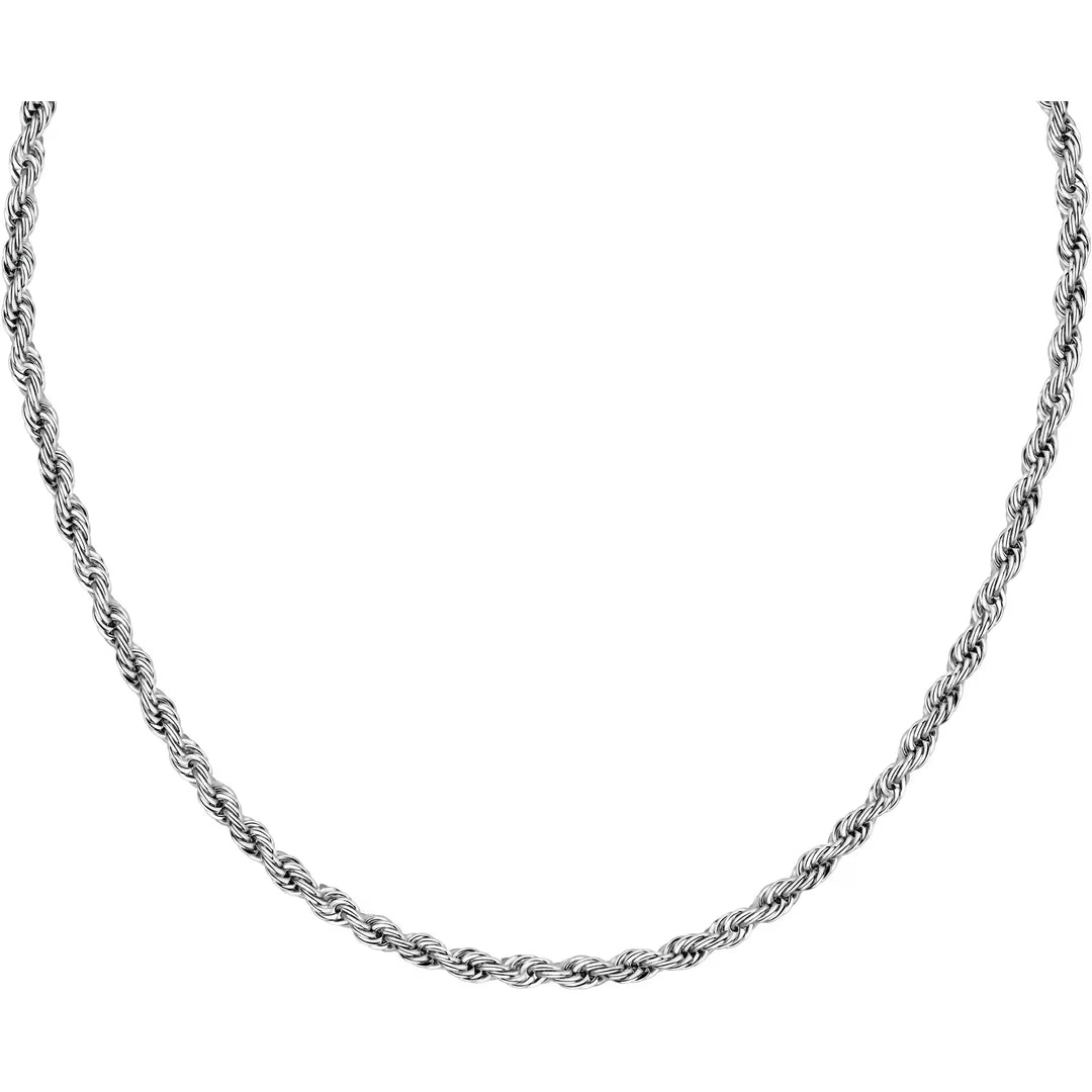 неръждаема стомана, текстура на усукана плетка, Morellato, близък план (detail)