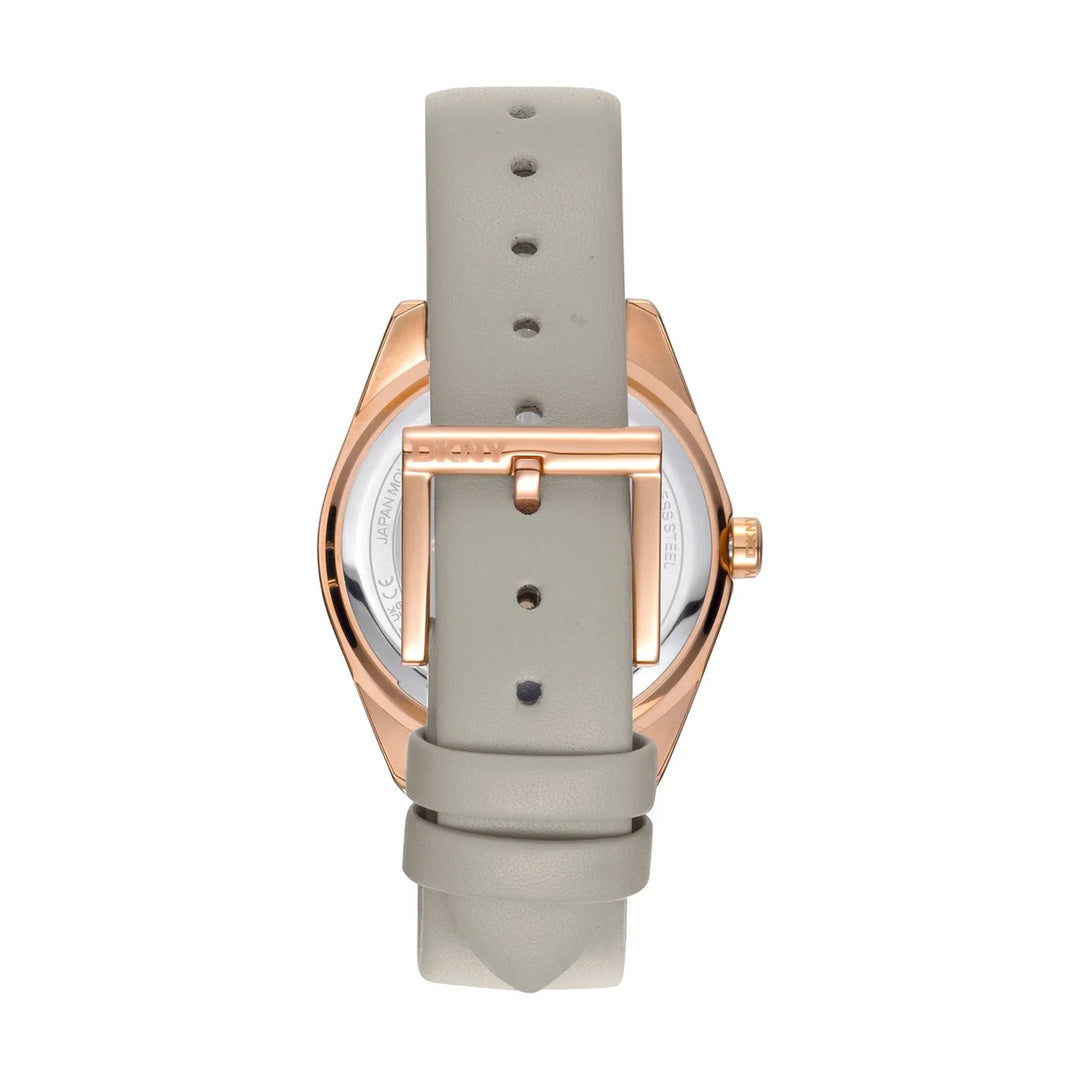 Заден капак и сива кожена каишка с катарама DKNY – модел DK1L016L0035