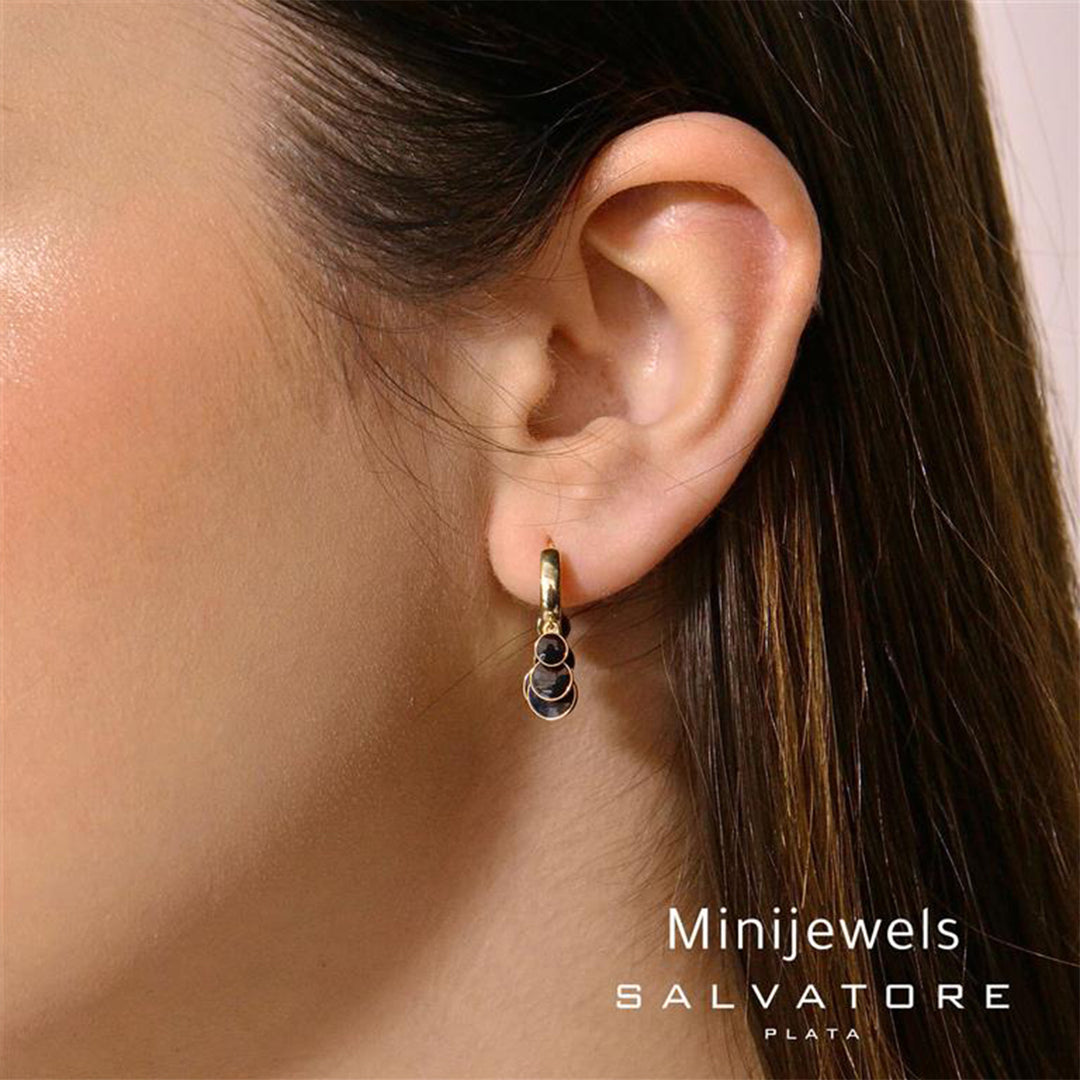 Обеци Salvatore Plata Minijewels