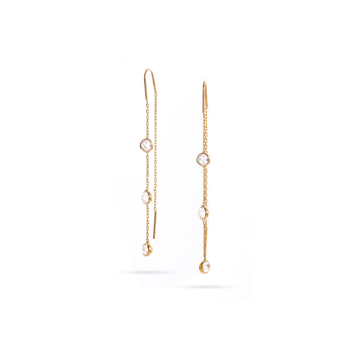 Senso Gold Stones Earrings