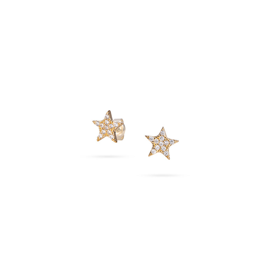 Senso Gold Star Earrings