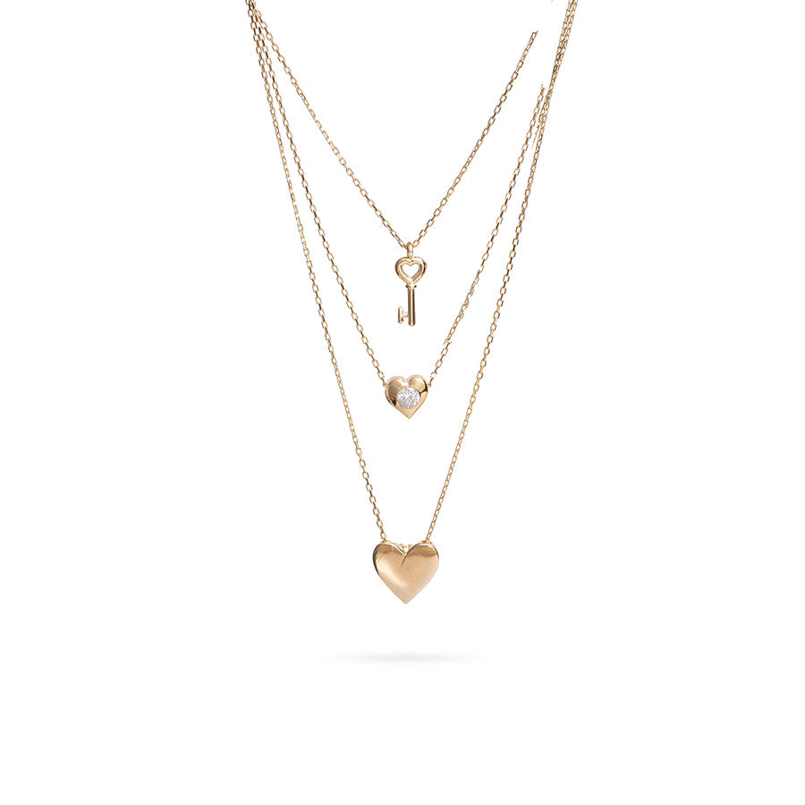 Senso Gold Love Necklace