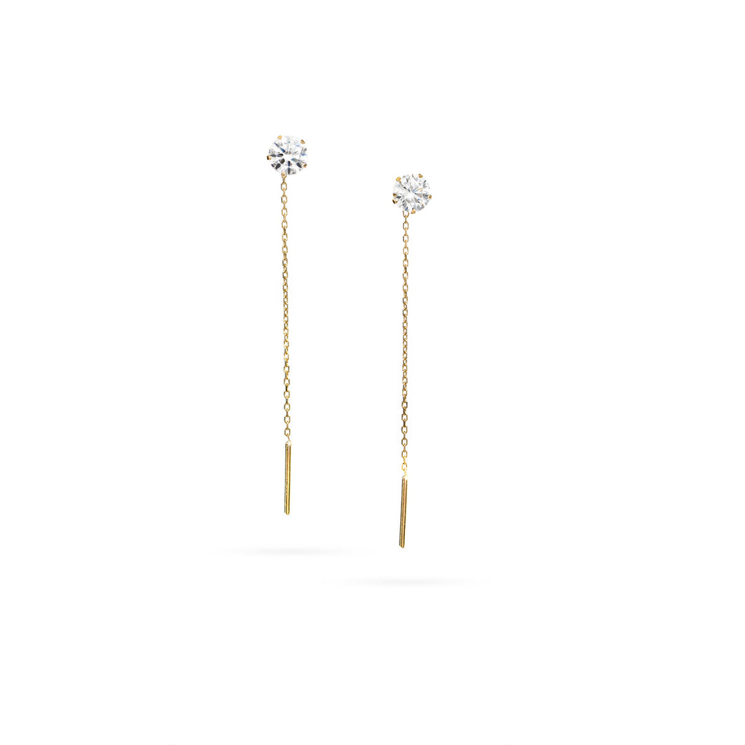 Senso Gold Crystals Earrings