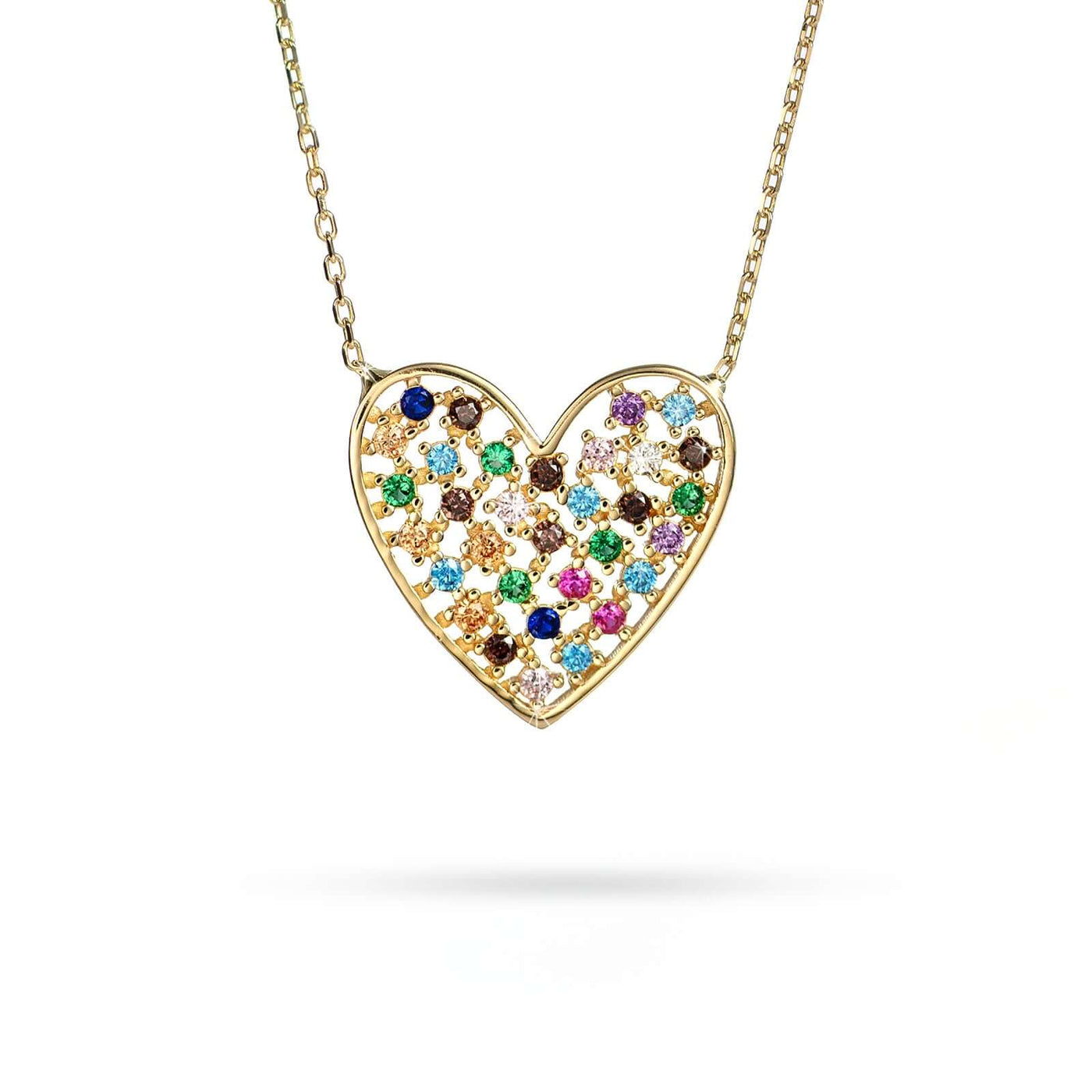 Women's Senso Gold Love necklace