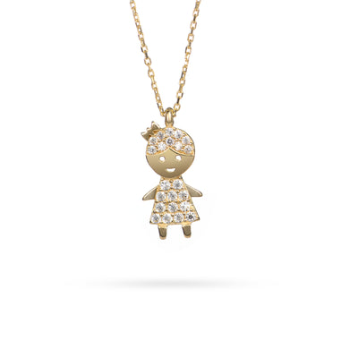 Women's Senso Gold Symbols necklace