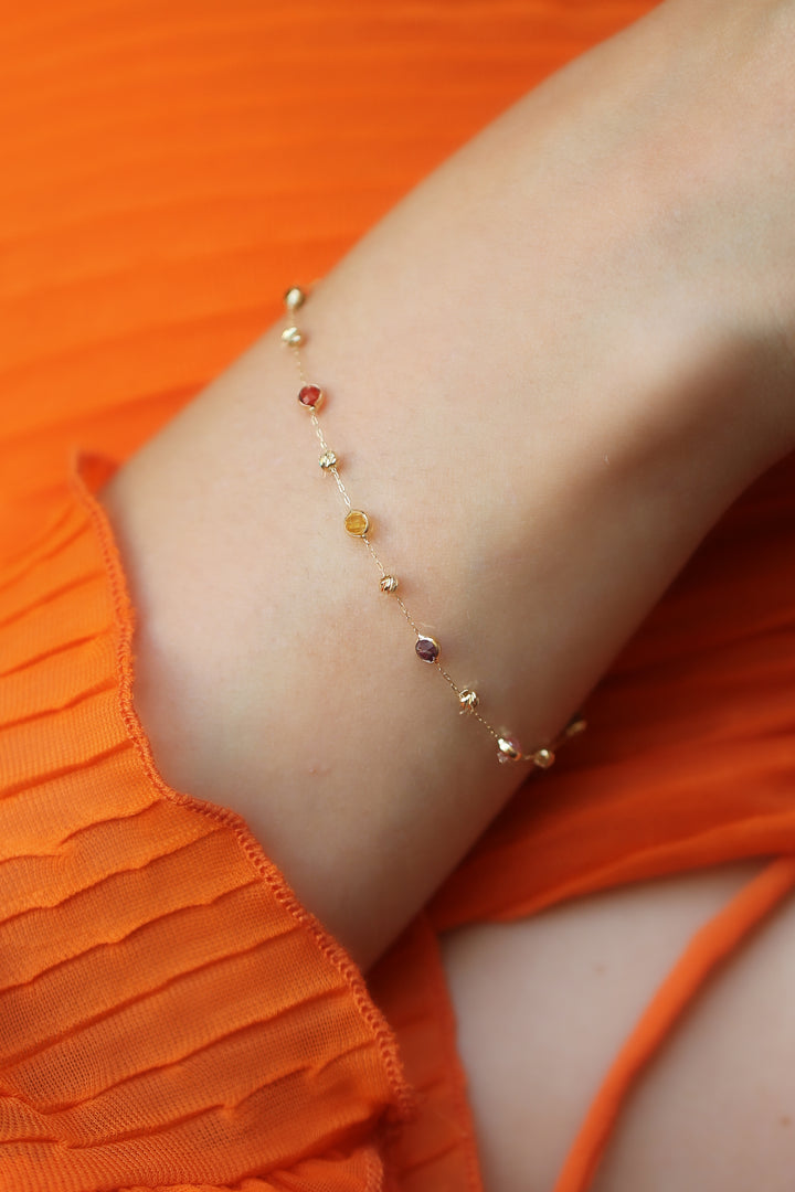 BRACELET Senso Gold Lilmoon Colorful Stones